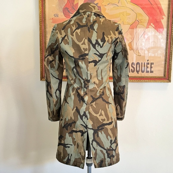 Esprit Vintage Camouflage Coat - Picture 4 of 10